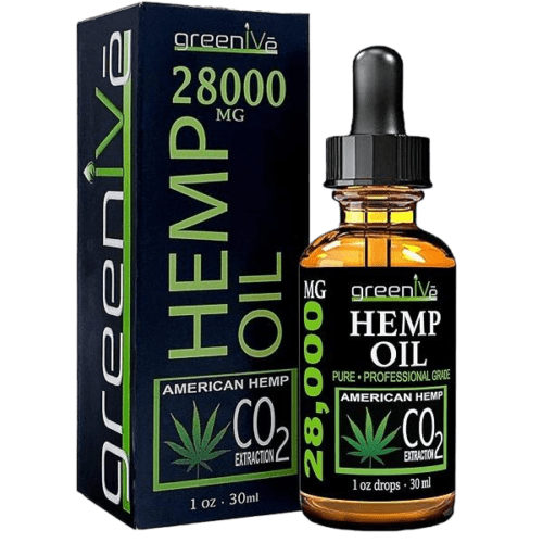 قطره روغن همپ گرین‌آیو بدون طعم GreenIVe Hemp Drops