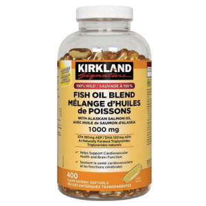 روغن ماهی ترکیبی کرکلند Kirkland Signature 100% Wild Fish Oil Blend