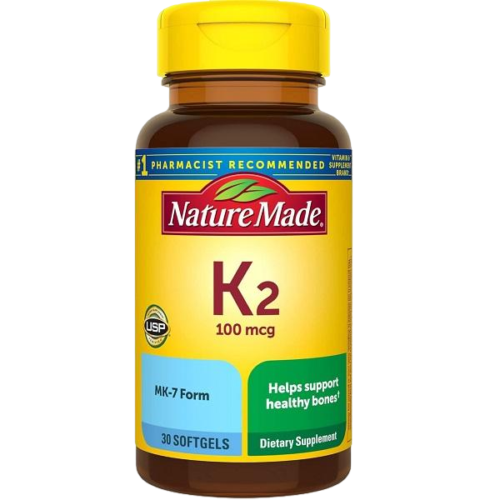 ویتامین K2 نیچرمید 100 میکروگرم 30 عدد Nature Made Vitamin K2