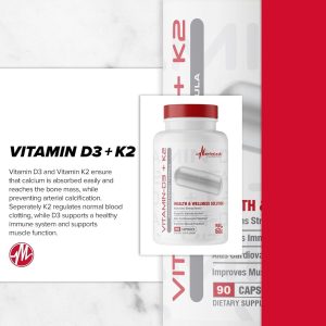 ویتامین D3 + K2 متابولیک نوتریشن