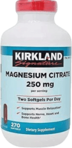 منیزیم سیترات کرکلند ۲۵۰ میلی‌گرم