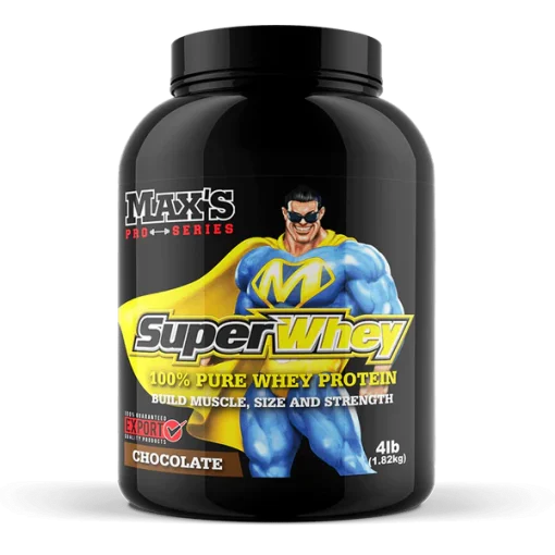 پروتئین سوپر وی مکسس 1.82 کیلوگرم MAX’S SUPERWHEY