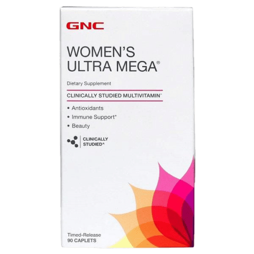مولتی ویتامین الترا مگا ویمن جی ان سی 90 عدد GNC  Ultra Mega Women