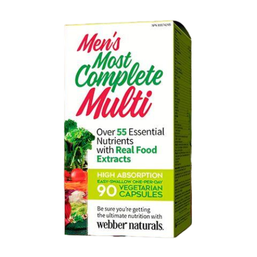 مولتی ویتامین کامل مردانه ویبر نچرالز webber Men’s Most Complete Mult