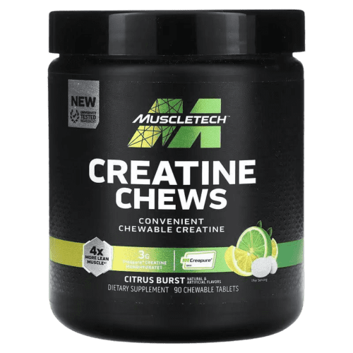 کراتین جویدنی ماسل تک muscle tech chews creatin