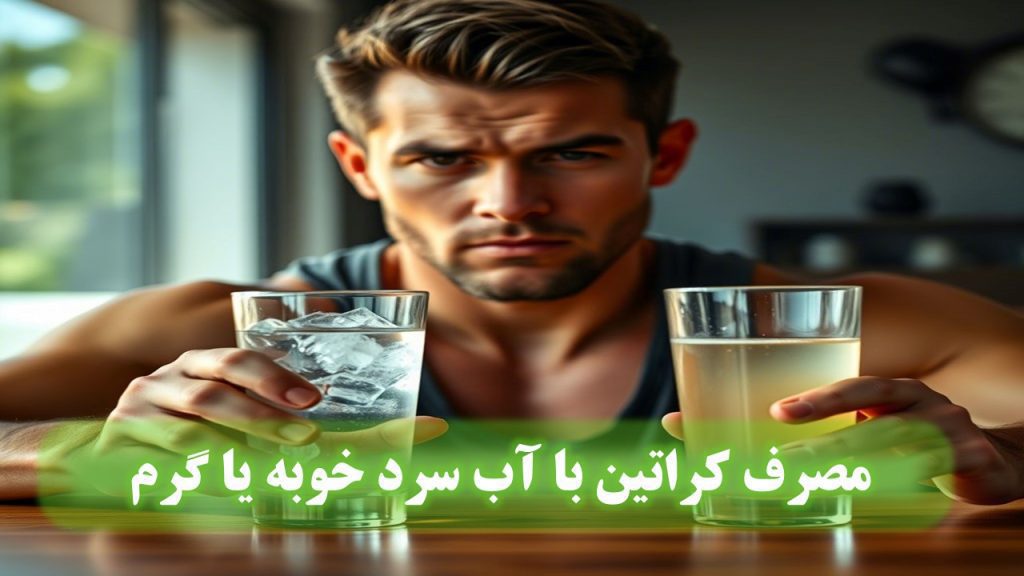 آیا مصرف کراتین با آب سرد بهتر است یا گرم؟ نتایج علمی