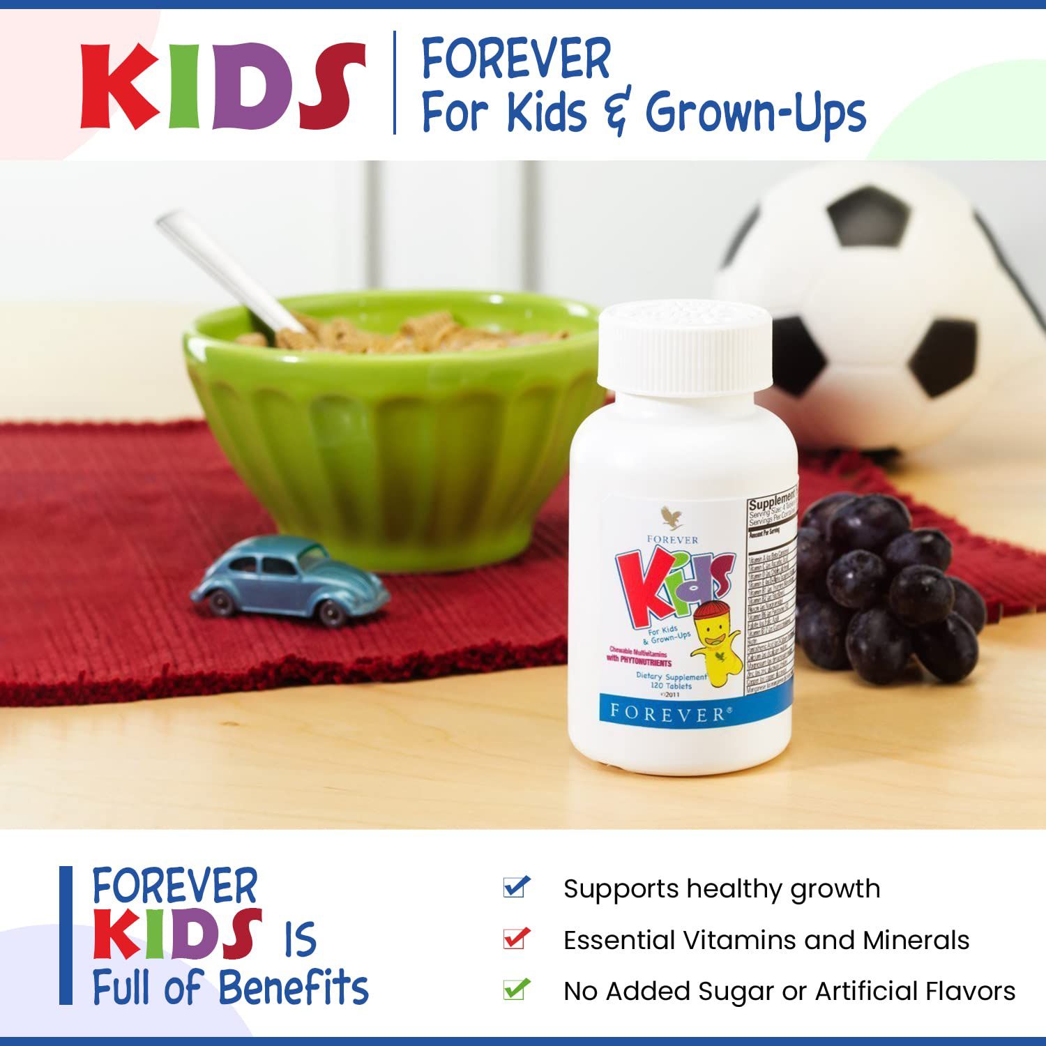 مولتی جویدنی فوراور کیدز Forever Kids