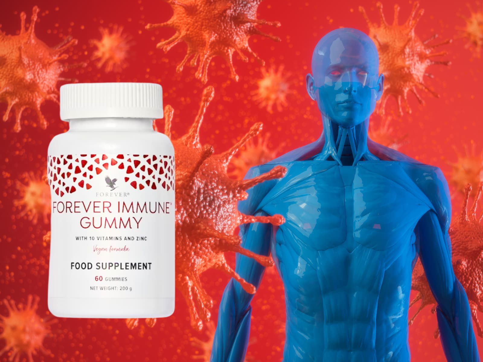 پاستیل ایمنی فوراور ایمون گامی Forever Immune Gummy