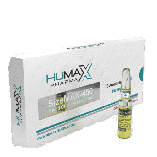تستوسترون ترکیبی هیومکس 1 میل HUMAX SizeMAX-450 + گارانتی و ارسال فوری1