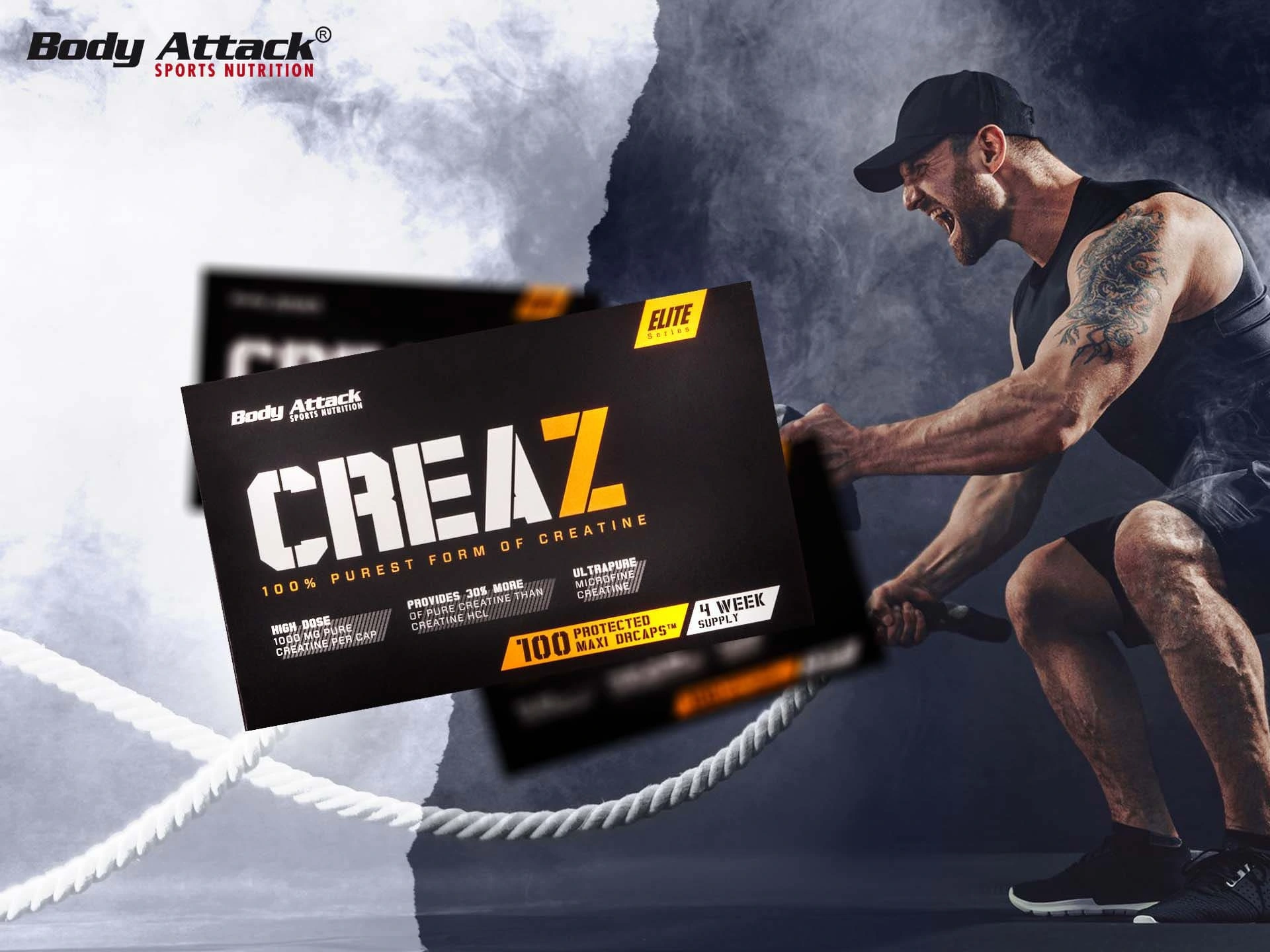 کراتین کپسولی کریز بادی اتک Body attack creaz
