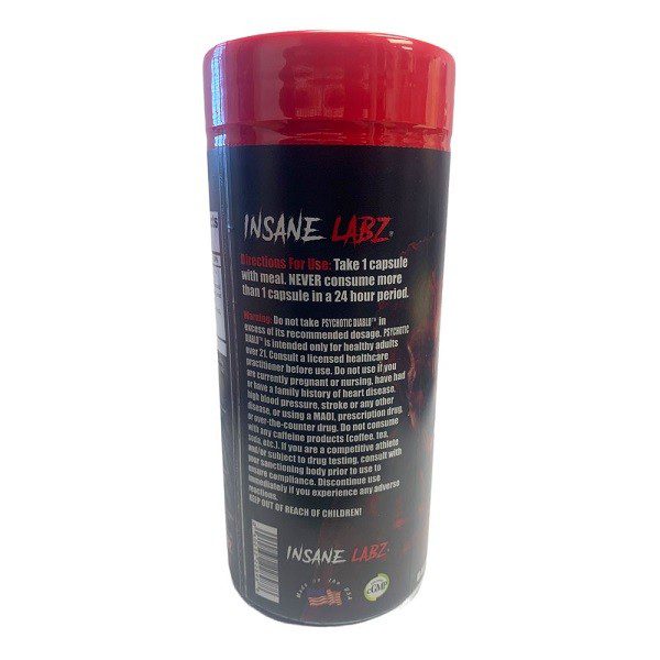 خرید چربی سوز سایکوتیک دیابلو اینسین لبز Insane Labz Psychotic Diablo
