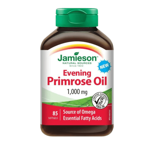 روغن گل مغربی ۱۰۰۰ میلی‌گرم جمیسون Jamieson Evening Primrose Oil