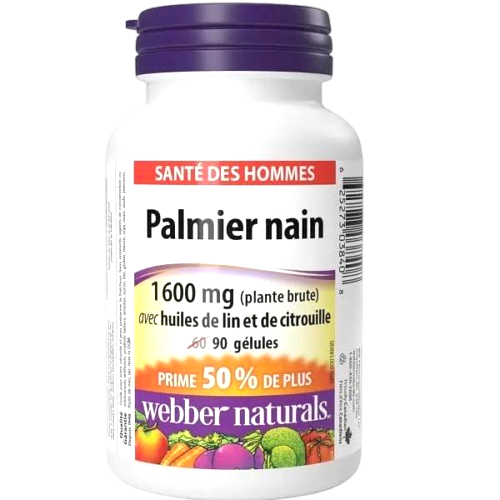 عصاره نخل اره ای ساو پالمتو Saw Palmetto وبر نچرالز