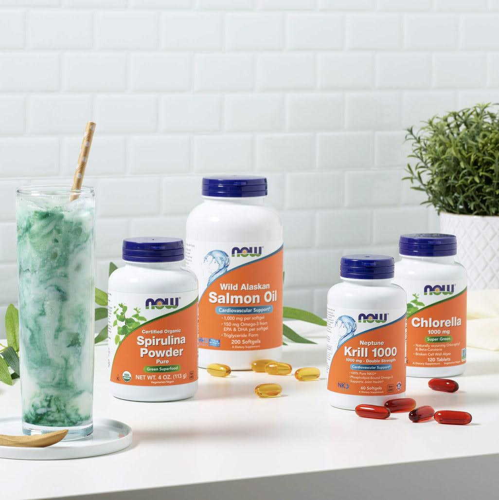 کلرلا ارگانیک ناو فودز NOW Foods Organic Chlorella